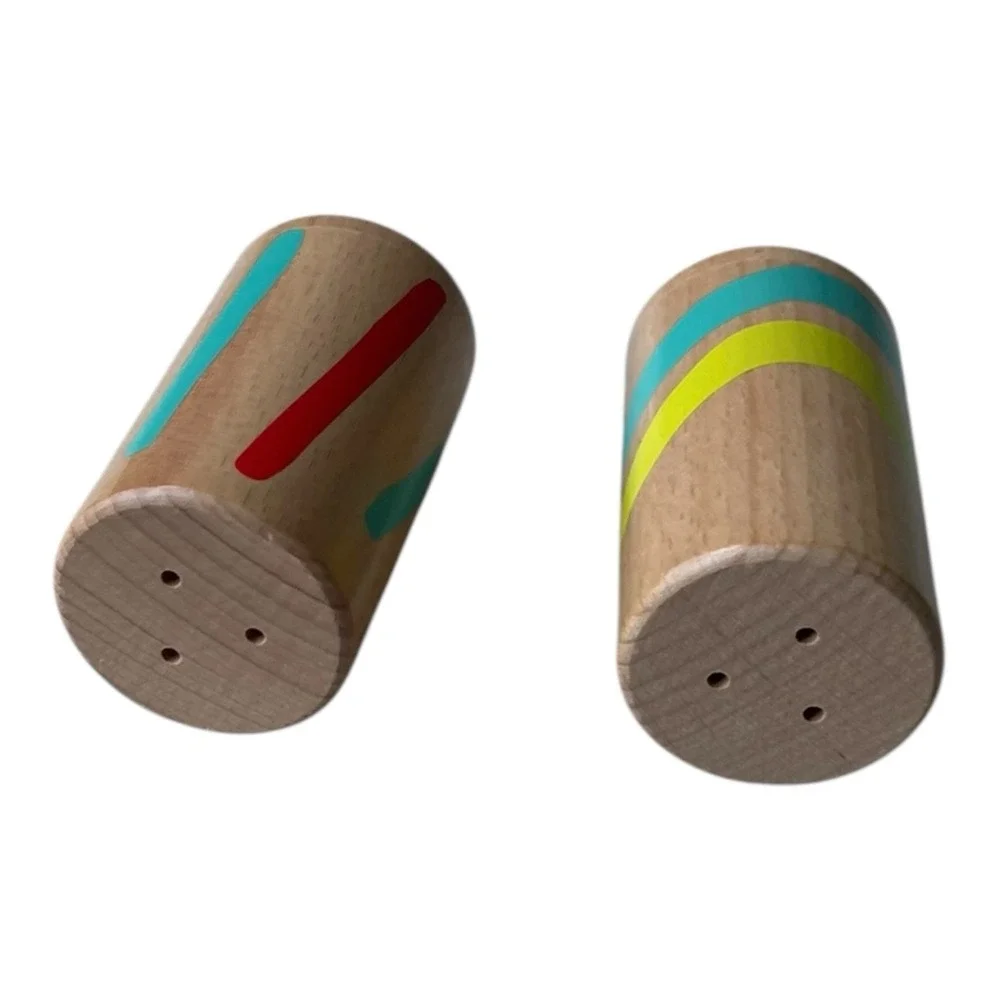 LOVEVERY Wooden Sound Cylinders Toy  Inspector Play Kit 7-8mos Montessori Baby